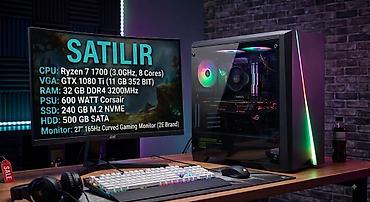 Настольные ПК и рабочие станции: Gaming masaüstü PC + 27" əyri monitor Texniki göstəricilər: - CPU — 1