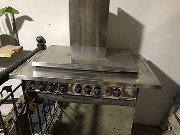 metbex soba: Mətbəx üçün kombinə olunmuş plitə-soba dəsti - Tip: Qaz-elektrik — 1