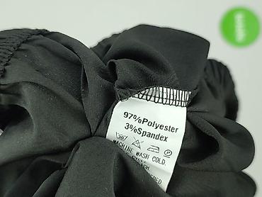 pull guess: Czarna przypinka do swetrów/bluz – fałszywy kołnierz koszulowy (dół — 5