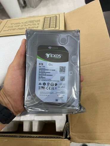 сервер: Накопитель, Новый, Seagate, HDD, Более 5 ТБ, 3.5", Для сервера