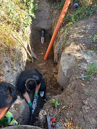 Канализационные работы: Монтаж наружной канализации и дренажа под ключ - Прокладка самотечных — 10