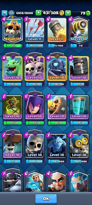 Digər zərgərlik əşyaları: Clash Royale hesabı – yüksək səviyyəli və hazır oyun profili - — 6