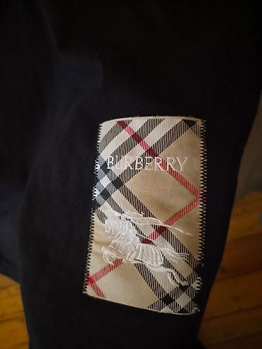 Kişi geyimləri: Futbolka, Burberry, L, rəng - Qara — 2