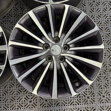 Диски: Литые Диски R 18 Kia, Комплект, отверстий - 5, Б/у — 6