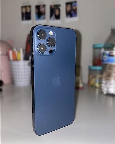 ayfon 14: Apple iPhone 12 Pro Макс (Pacific Blue) - Корпус: алюминиевые грани — 2