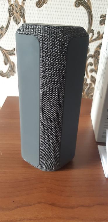 Dinamiklər və kolonkalar: Sony portativ Bluetooth dinamik. Qara rəngli, müasir və minimal — 2