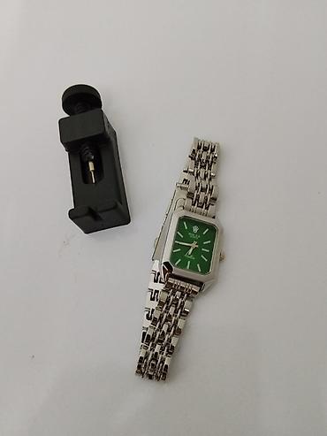 Наручные часы ROLEX GENEVE CELLINI с зеленым циферблатом в комплекте с