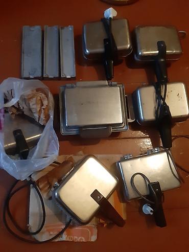 Elektrikli vafli aparatları dəsti. Qiymet 1 eded ucundur. Biri lalafo.az -da Elektrikli vafli aparatları dəsti. Qiymet 1 eded ucundur. Biri