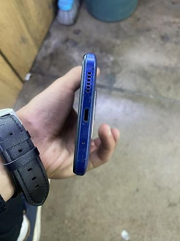 поко с 85: Redmi, Redmi 12C, Б/у, 128 ГБ, цвет - Синий — 1
