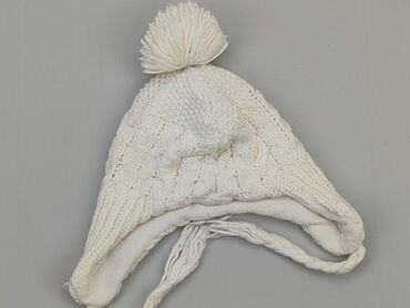 czapka biała zimowa: Шапка, H&M, 8 р., 50-51 см, стан - Хороший