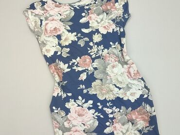 wieczorowa sukienki w kwiaty: Dress, M (EU 38), condition - Good