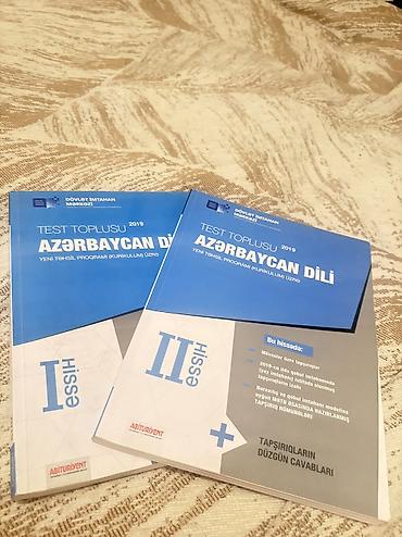 Testlər: Məhsul: “Azərbaycan dili – Test Toplusu” (DİM, 2019), 2 hissəlik dəst — 1