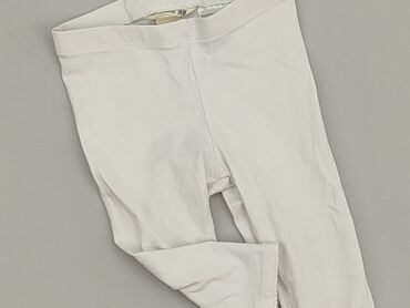 białe spodenki dla dziewczynki: Legginsy dziecięce, H&M, 1.5-2 lat, 92, stan - Bardzo dobry