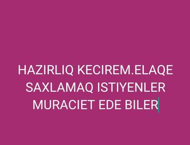 hotel iş: Salam men repititor kimi fealiyyet gosterirem.15ildirki repititorluq