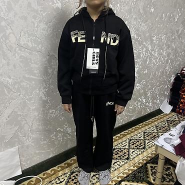 Домашние костюмы: Женский двойка костюм из мягкого трикотажа - Комплект: лонгслив + — 15