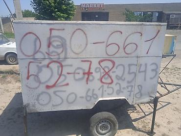 xalca satişi: Sərlər üçün daşınan soyuducu qoşqu (kiosk tipli) - Təkərli metal — 5