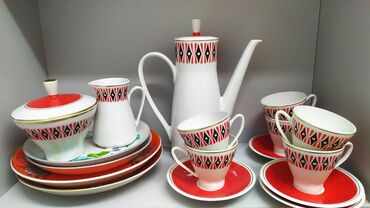 сервизы чайные: Разная посуда кофейный сервиз ваза