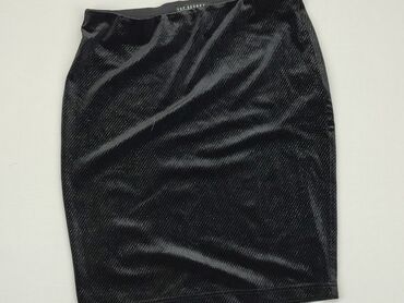 tweedowa spódnice czarne: Spódnica, Top Secret, L, stan - Dobry