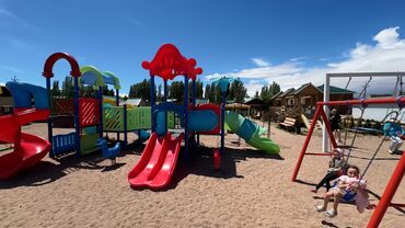 Иссык-Куль 2025: Коттедж, Радуга West ЦО Радуга West, Кош-Кол, SPA, Барбекю, Баскетбольная площадка — 20