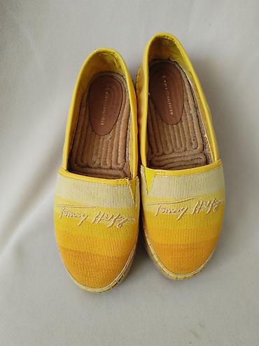 Baletanke: TOMMY HILFIGER original espadrile, broj 39. Duzina unutrasnjeg gazista — 13