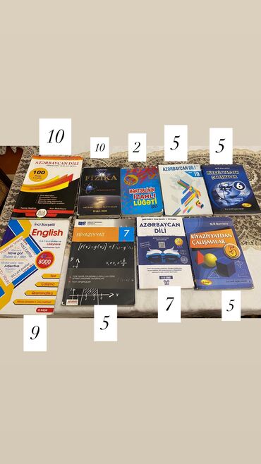informatika beledcisi kitabi pdf: Her bir kitabin uzerinde qiymet yazilib.Icleri temiz ve seliqelidir