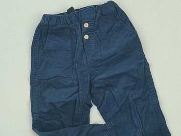 mos mosh spodnie: Material trousers, 2-3 years, 98, condition - Very good