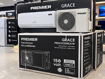 kumtel kondisioner: Kondisioner PREMIER GRACE PRMCH-12GREX/W split tipli kondisioner — 1