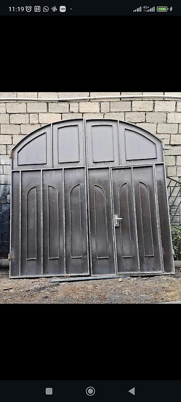 darvaza qapi: 💫 RR²⁵ Darvaza - Ölçü: eni 290 sm, hündürlük — qalın, möhkəm — 1