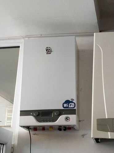 su qızdıran: Divar tipli qaz kombi qazanı – BEAR brendi Xüsusiyyətlər: - Wi‑Fi