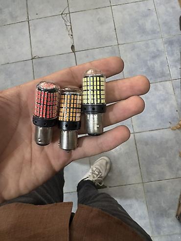led işıqlar: Avtomobil üçün LED lampalar — BA15S/S25 baza (iki çıxıntılı) — 1