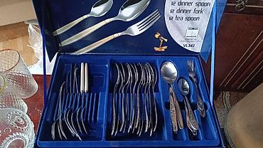 Детские велосипеды: Набор товаров для детей и дома. 1) Столовые приборы советского — 1