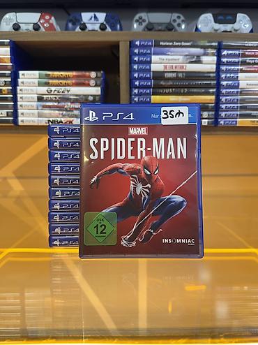 video dvd: Marvel Spiderman-PS4 diski Oyun diski tam işlək vəziyyətdədir, heç bir — 1