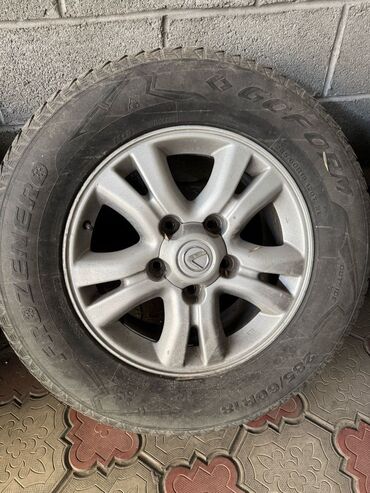 Диски: Литые Диски R 18 Lexus, Комплект, отверстий - 5, Б/у