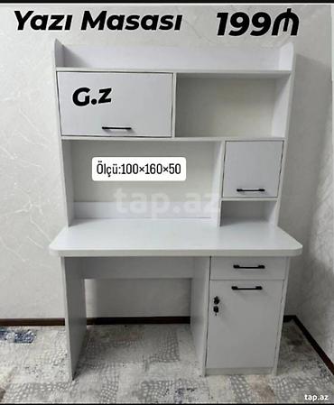 ofis stulları: Yazı masası – funksional işləmə və təhsil üçün ideal masa — 1