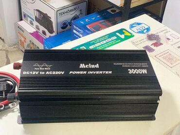 Другие товары для дома: Инвертор 3000 ватт Преобразователь 12 v на 220 volt #Инвертор3000Вт