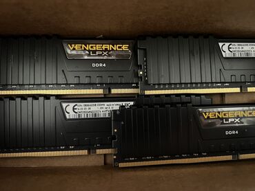 Оперативная память (RAM): Оперативная память, Corsair, 64 ГБ, DDR4, 3200 МГц, Для ПК