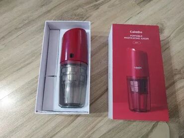 Sokovnici: CalmDo PJ801 Portable Rechargeable Personal Masticating Juicer Red 25 — 3