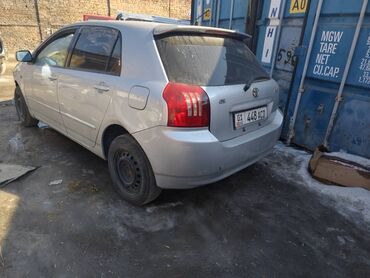 знак аварийной остановки: Toyota Allex: 2003 г., 1.5 л, Автомат, Бензин, Купе