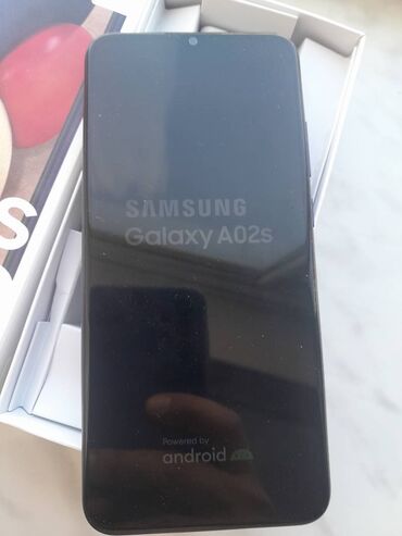 samsung 50 qiymeti: Samsung Galaxy A02 S, 32 GB, rəng - Göy, İki sim kartlı