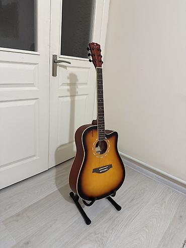 Гитары: Срочно продается акустическая гитара 41 размер в идеальном новом — 3