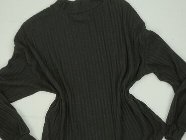 czarne t shirty z napisem: Гольф жіночий, M
