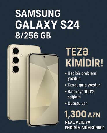 айфон 14 про макс цена: Samsung Galaxy S24, 256 GB, rəng - Qızılı