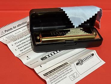 instrumenti: Məhsul: Beginner Harmonica – 10 deşikli ağız qarmonu Xüsusiyyətlər: - — 2