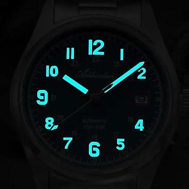 Ručni satovi: ADDIESDIVE AD2070 - 39mm - Crna - Seiko NH35 Automatik — 11