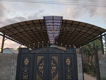 купить навес: Навес, Арочный, Металл, Поликарбонат