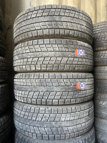 сиденье на сапог: Шины 225 / 60 / R 17, Зима, Б/у, Комплект, Япония, Dunlop