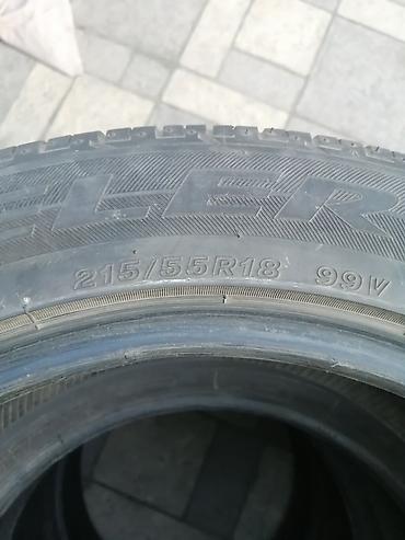 44 2: Б/у летние шины Bridgestone Dueler H/P Sport 4 шт. - Размер: 215/55 — 3