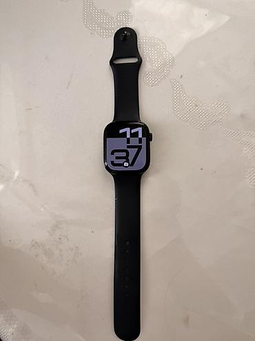 Smart saatlar: Apple watch 10/46 mm Jet black,ideal veziyyetde 96 pil.Magazalar — 1