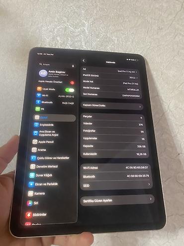 ikinci el ipad pro: İşlənmiş Apple iPad Pro 11 (2018), 11", 256 GB — 7