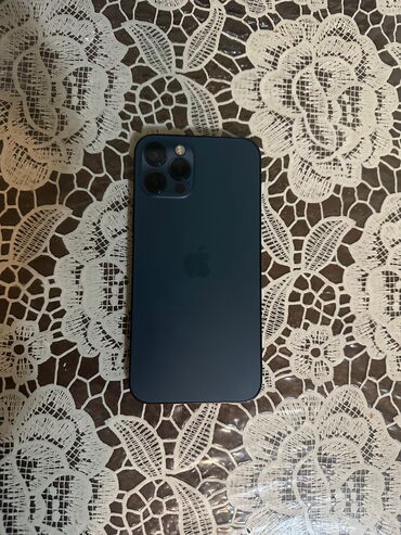 Apple iPhone: IPhone 12 Pro, 128 GB, Pacific Blue, Face ID